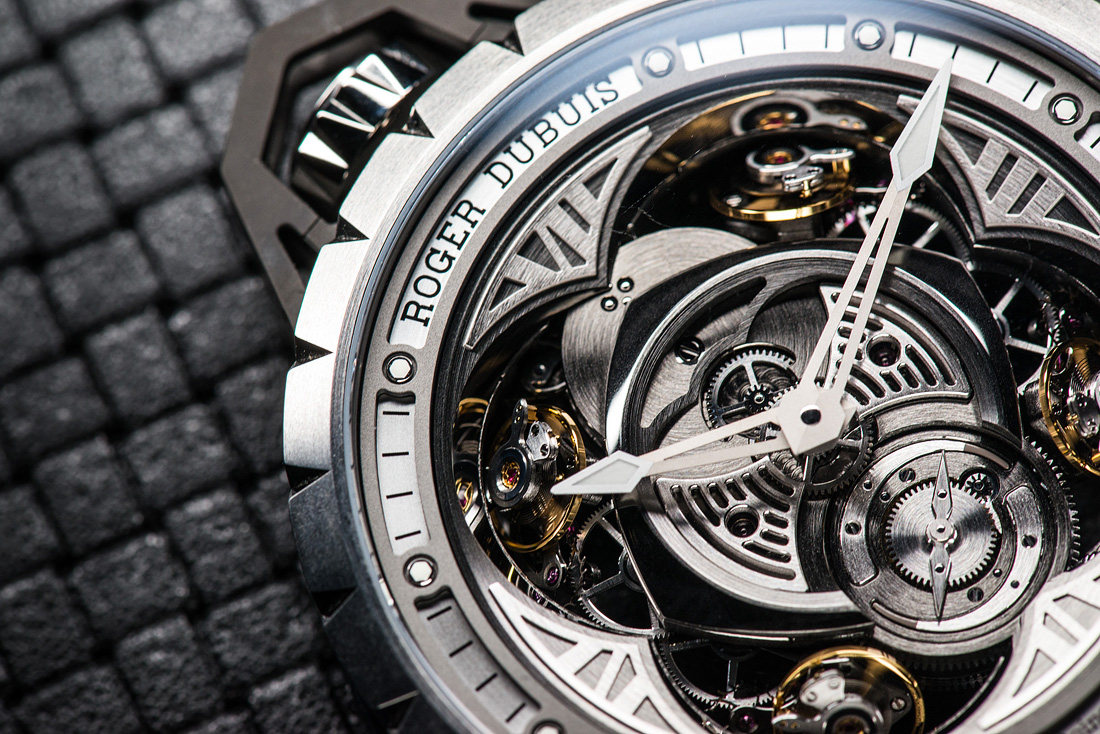 Excalibur Spider Pocket Time Instrument by Roger Dubuis