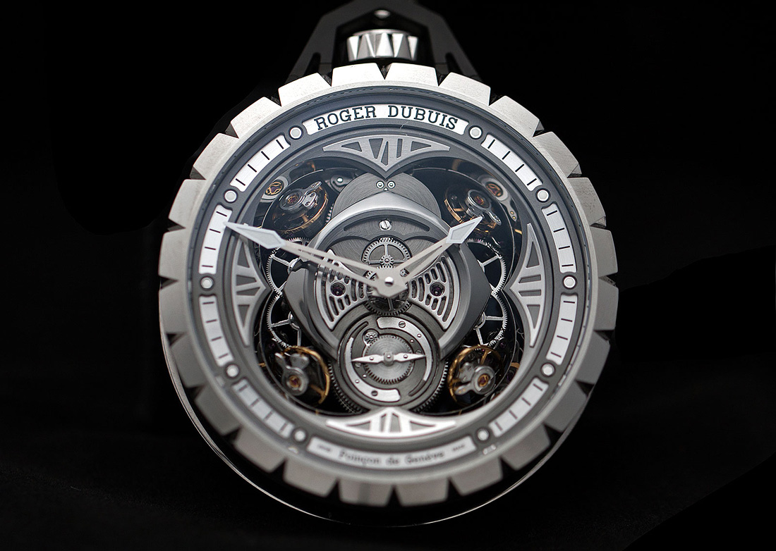 Excalibur Spider Pocket Time Instrument by Roger Dubuis