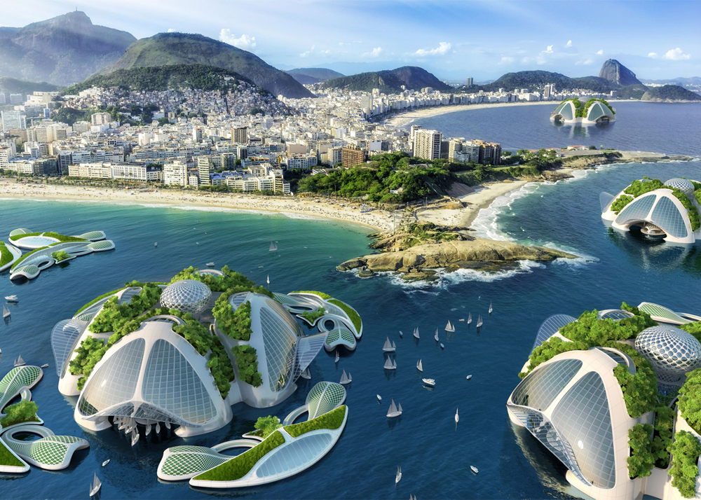 Underwater Eco-Village Plans To Recycle Rubbish Into 'Seascrapers'