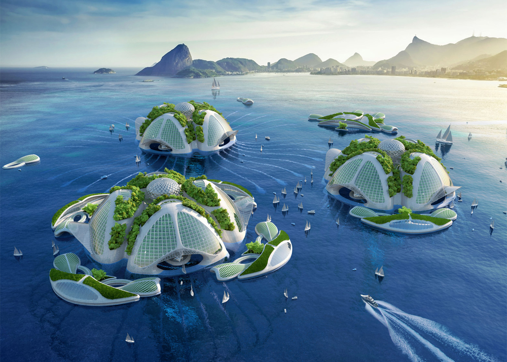 Underwater Eco-Village Plans To Recycle Rubbish Into 'Seascrapers'
