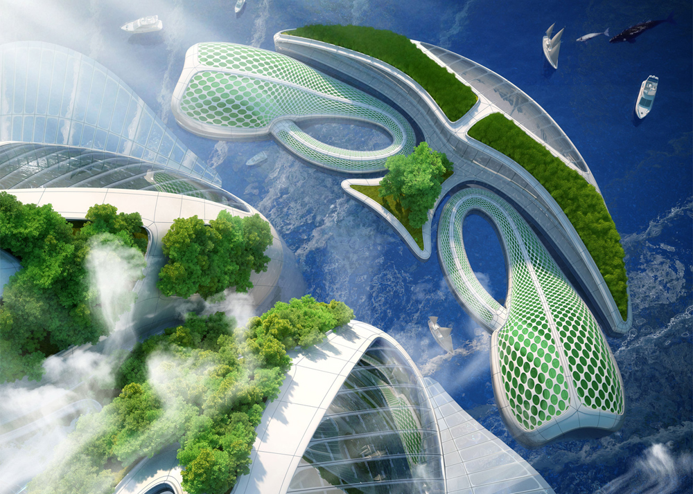 Underwater Eco-Village Plans To Recycle Rubbish Into 'Seascrapers'