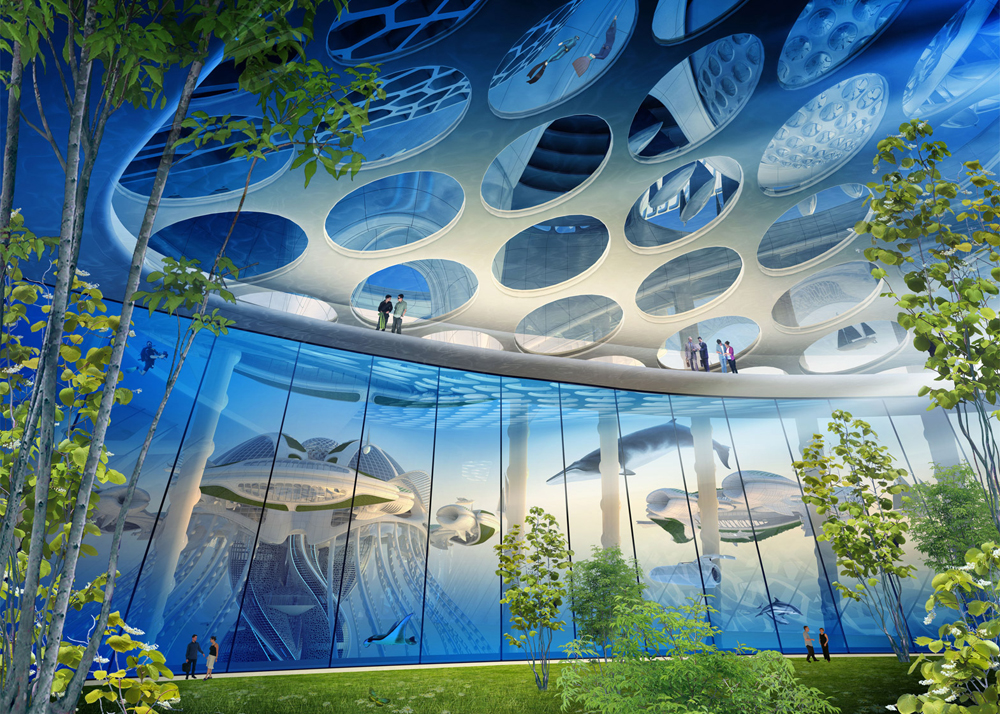 Underwater Eco-Village Plans To Recycle Rubbish Into 'Seascrapers'