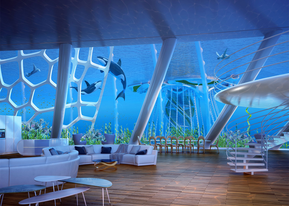 Underwater Eco-Village Plans To Recycle Rubbish Into 'Seascrapers'