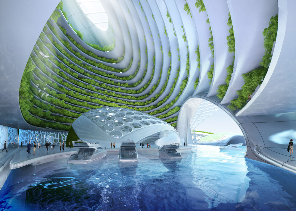 Underwater Eco-Village Plans To Recycle Rubbish Into 'Seascrapers'
