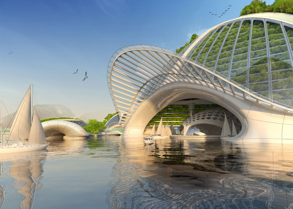 Underwater Eco-Village Plans To Recycle Rubbish Into 'Seascrapers'