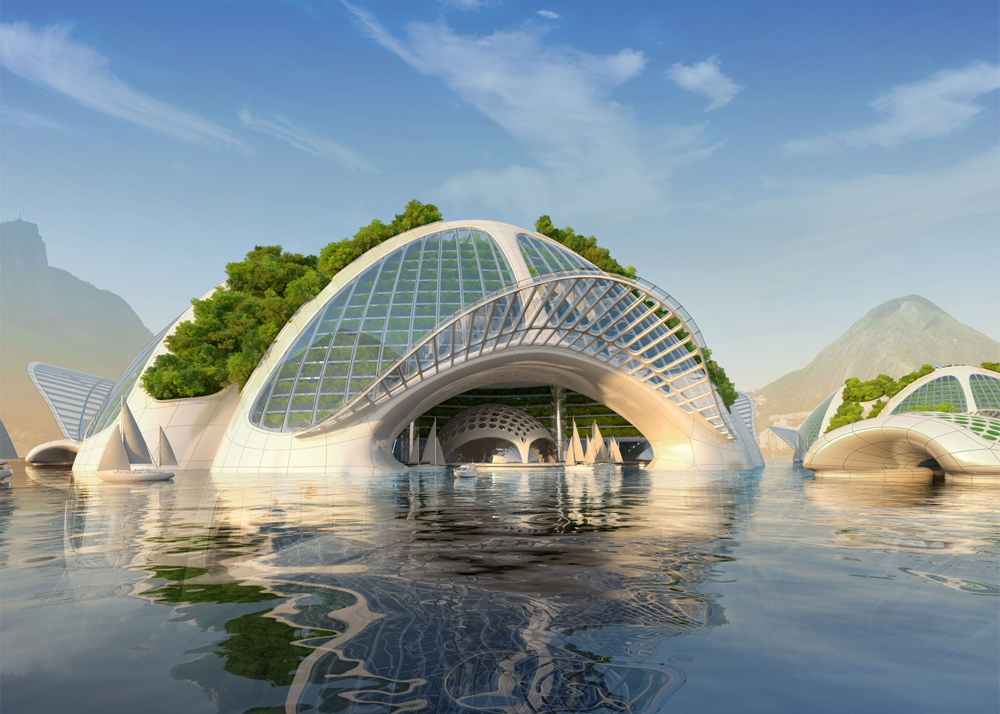 Underwater Eco-Village Plans To Recycle Rubbish Into 'Seascrapers'