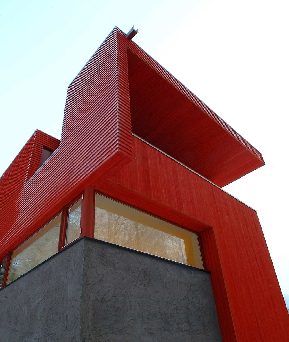 The Red House in Oslo, Norway by JVA Architects