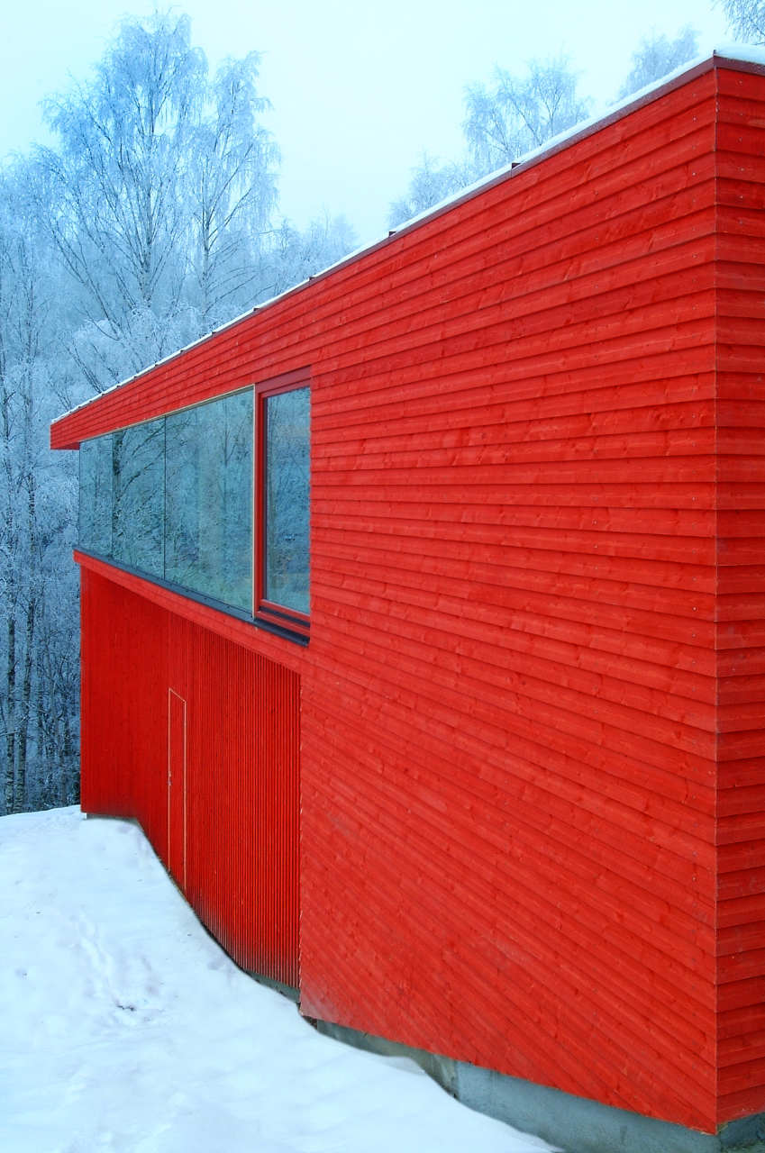 The Red House in Oslo, Norway by JVA Architects