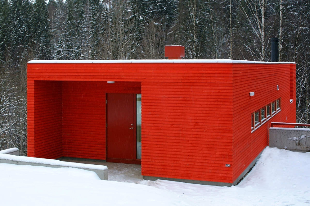 The Red House in Oslo, Norway by JVA Architects