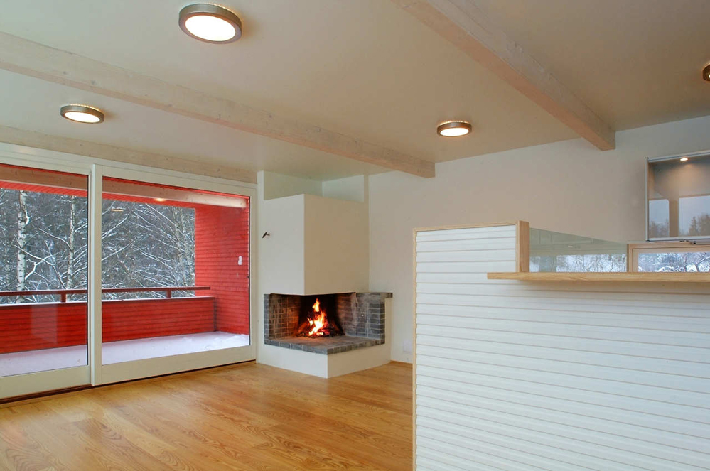 The Red House in Oslo, Norway by JVA Architects