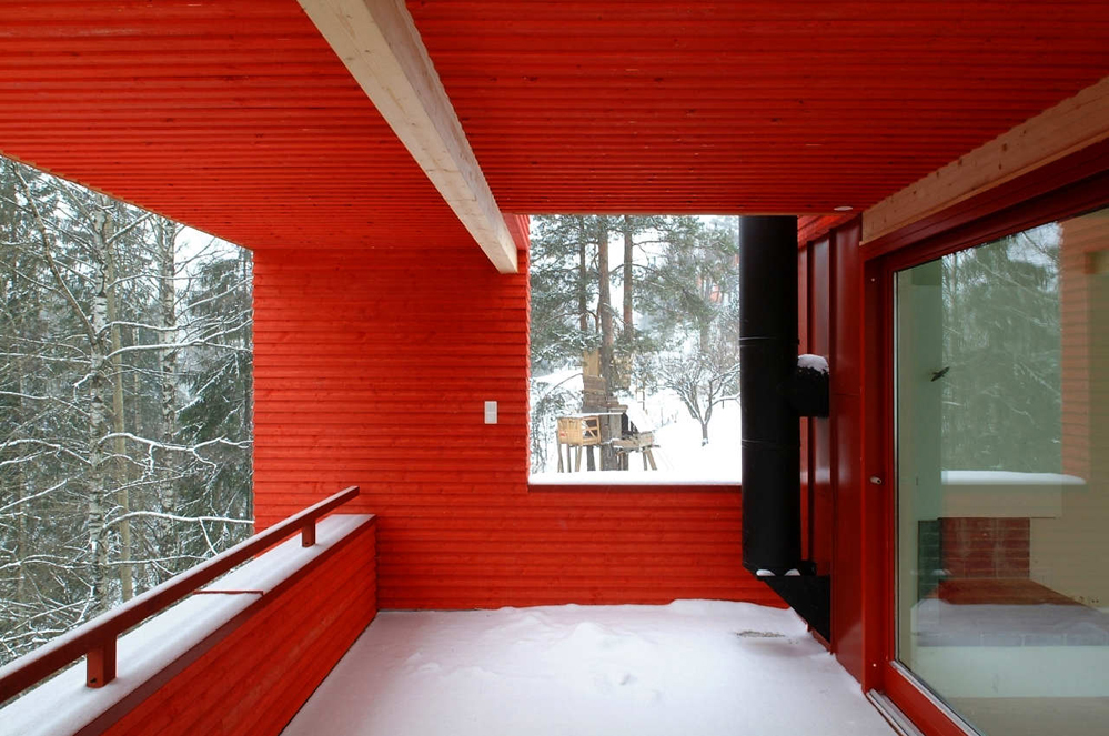 The Red House in Oslo, Norway by JVA Architects