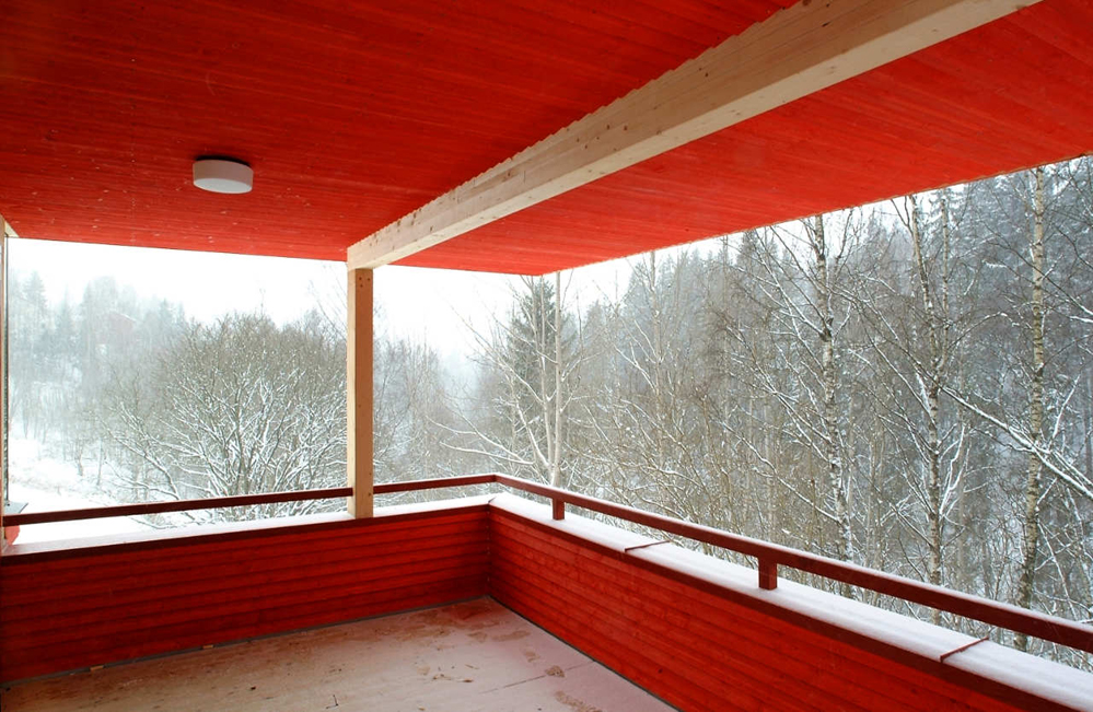 The Red House in Oslo, Norway by JVA Architects