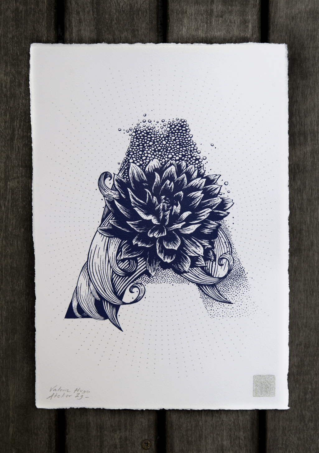 Nature Inspired Typography by Valérie Hugo