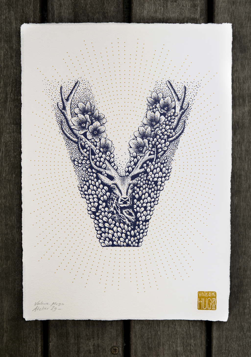Nature Inspired Typography by Valérie Hugo
