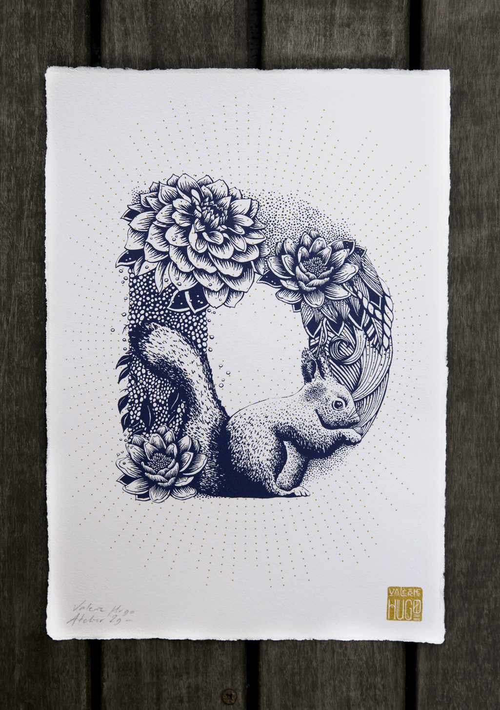 Nature Inspired Typography by Valérie Hugo