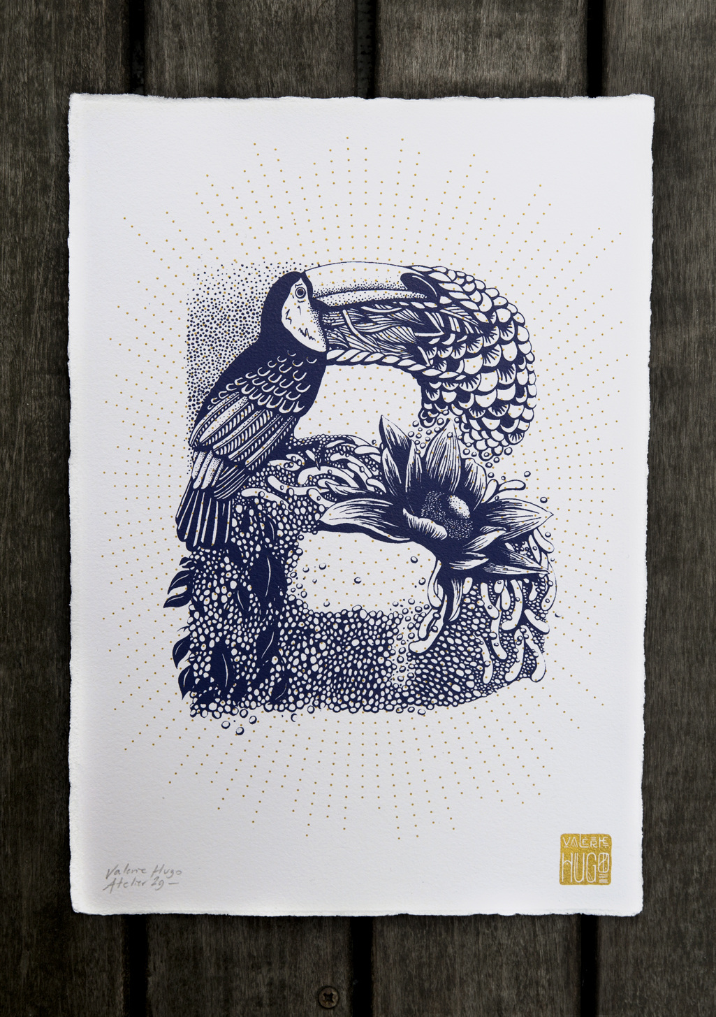 Nature Inspired Typography by Valérie Hugo