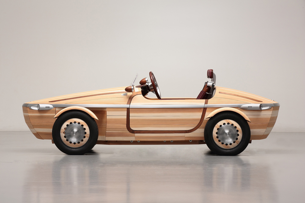 Concept Wooden Car