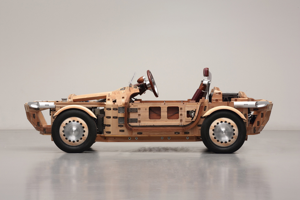 Concept Wooden Car