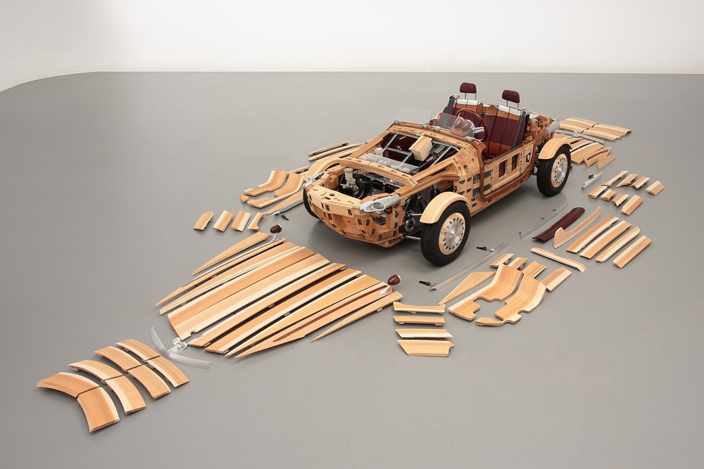 Toyota's Wooden Concept Car