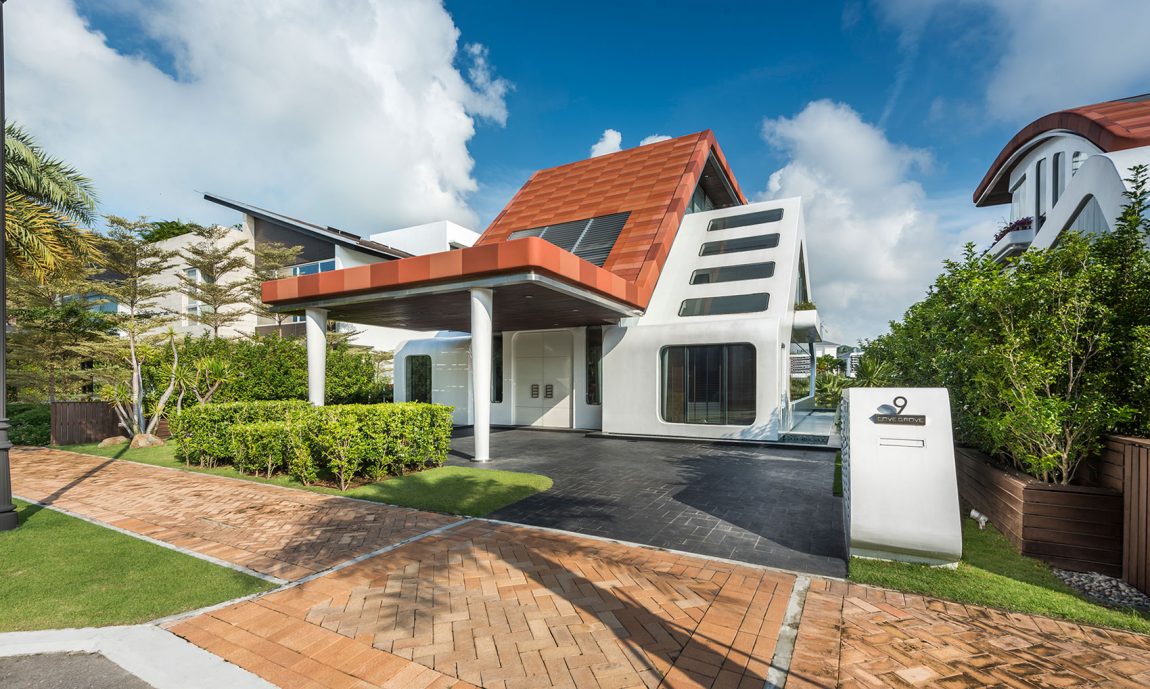 Modern Villa Mistral in Singapore