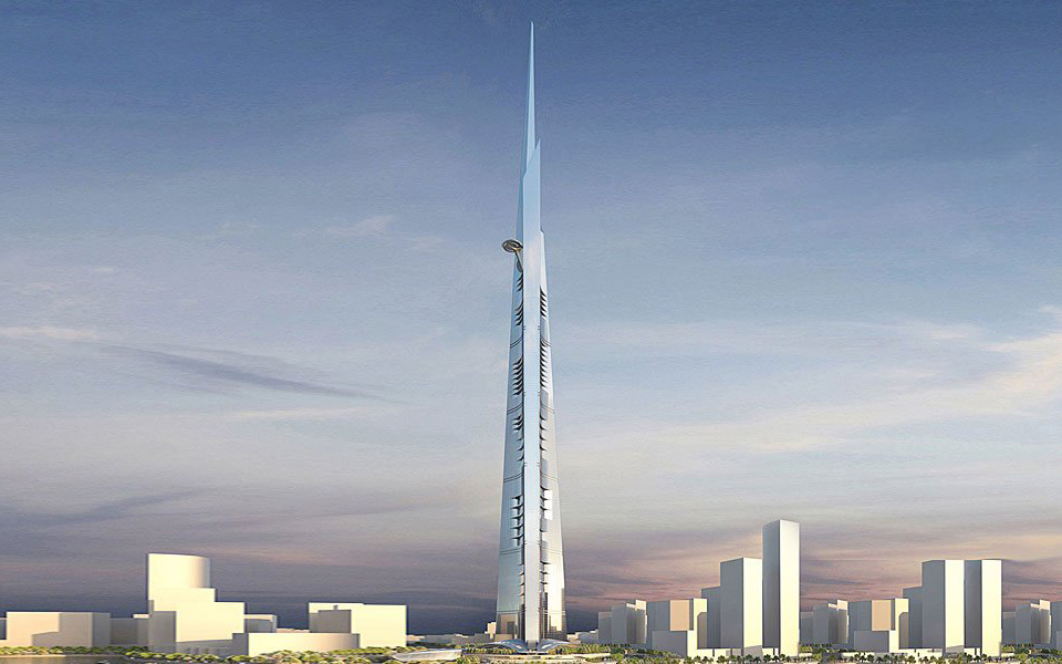 Jeddah Tower (Kingdom tower), Jeddah, Saudi Arabia