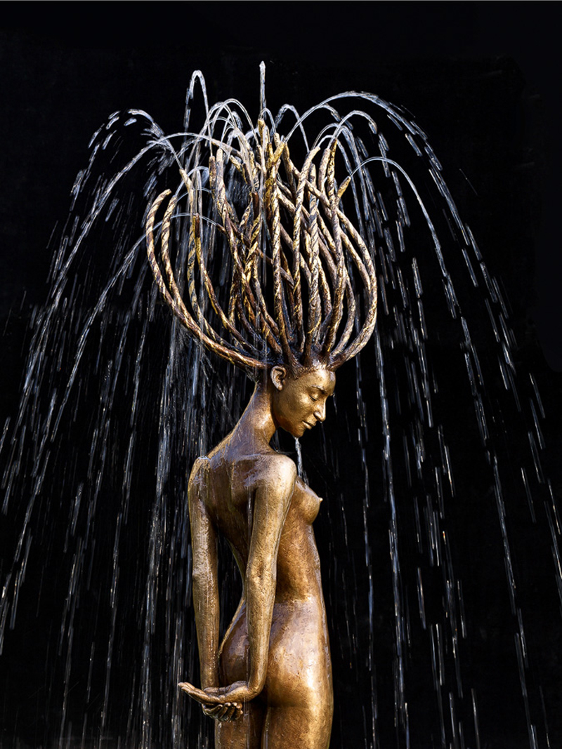 Beautiful Water Statues by Malgorzata Chodakowska