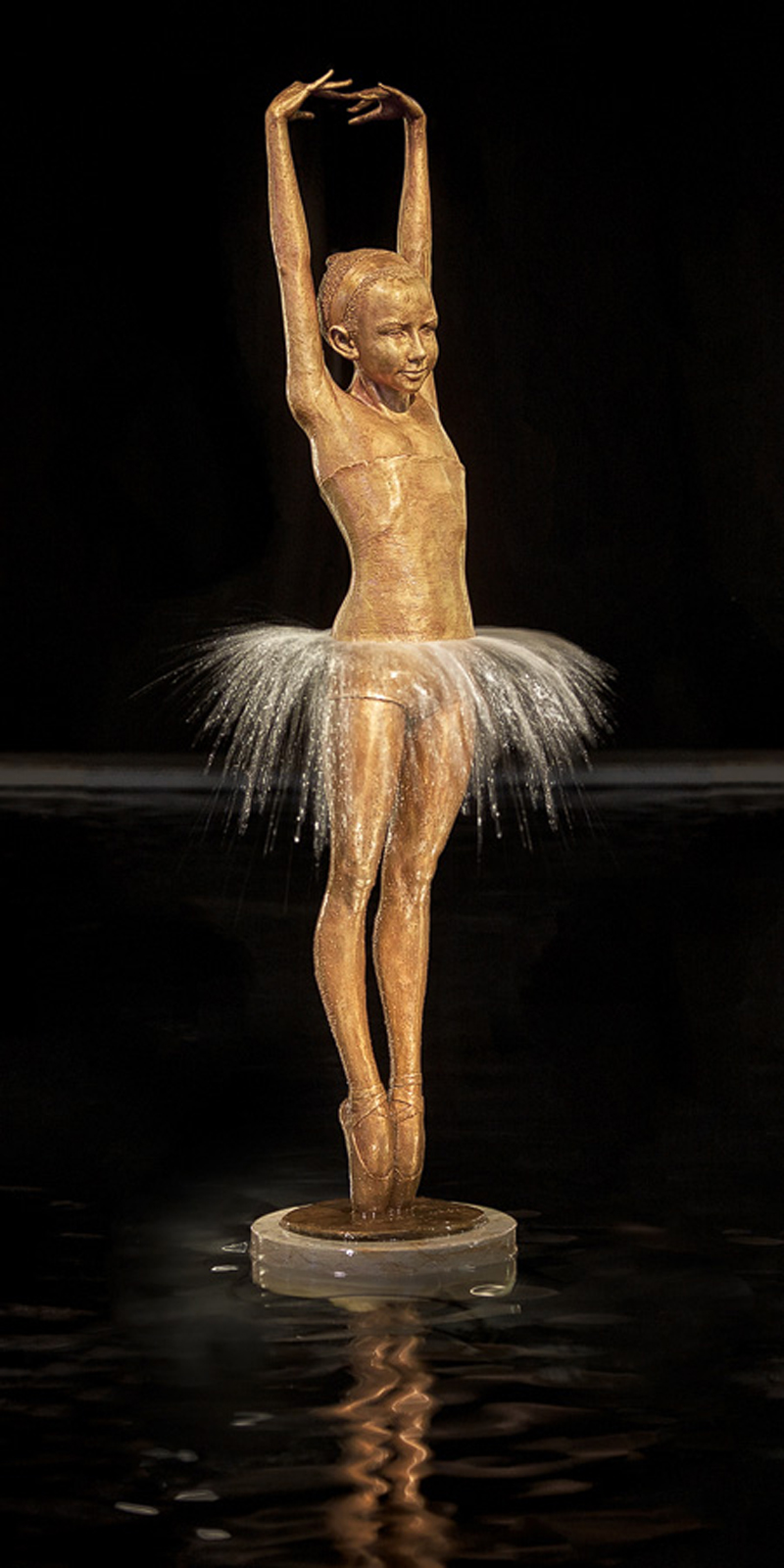 Beautiful Water Statues by Malgorzata Chodakowska