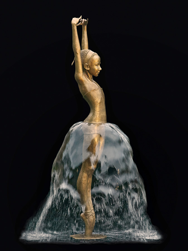 Beautiful Water Statues by Malgorzata Chodakowska