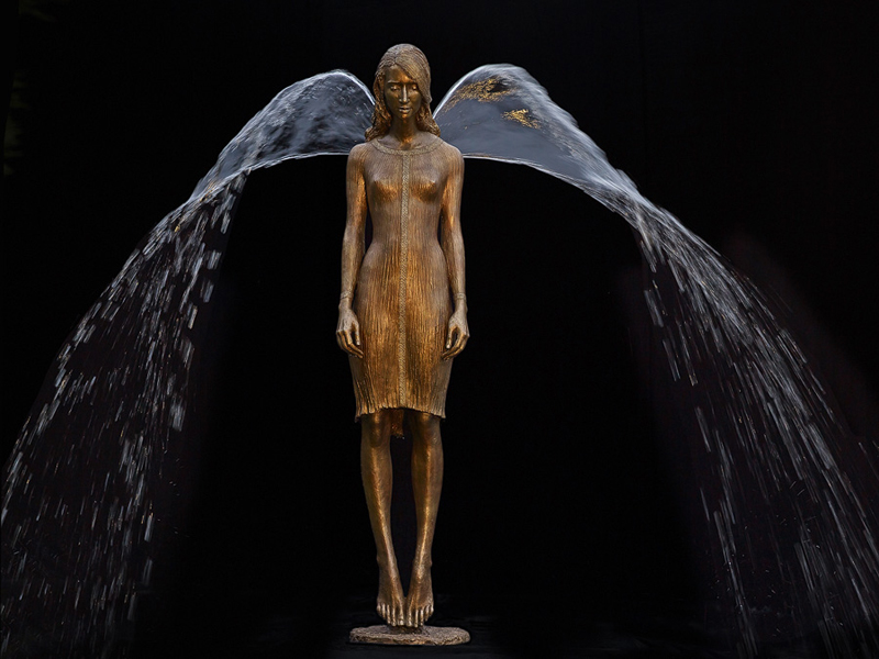 Beautiful Water Statues by Malgorzata Chodakowska