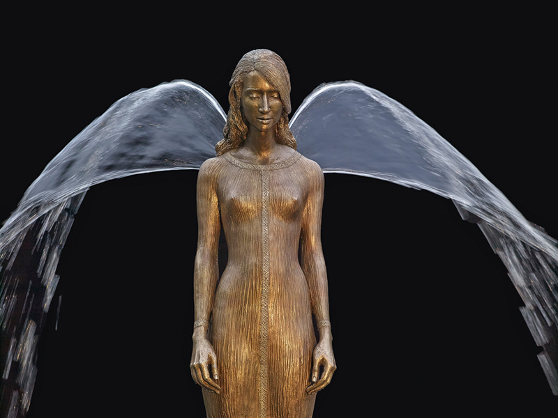 Beautiful Water Statues by Malgorzata Chodakowska