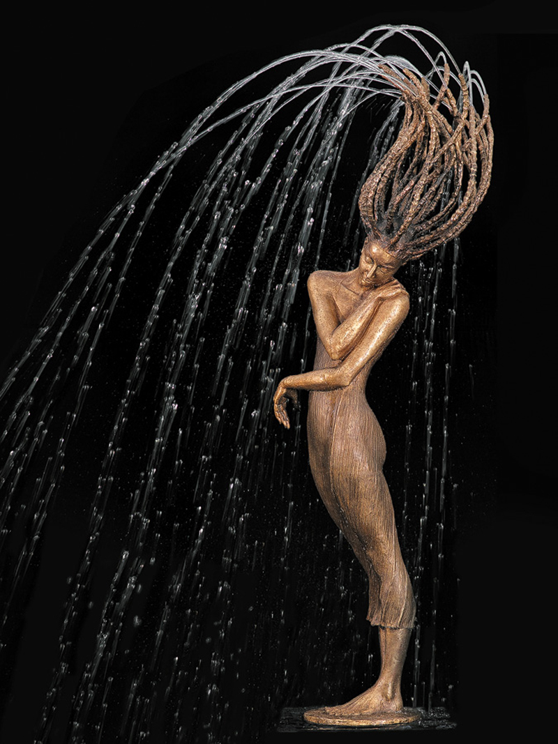 Beautiful Water Statues by Malgorzata Chodakowska