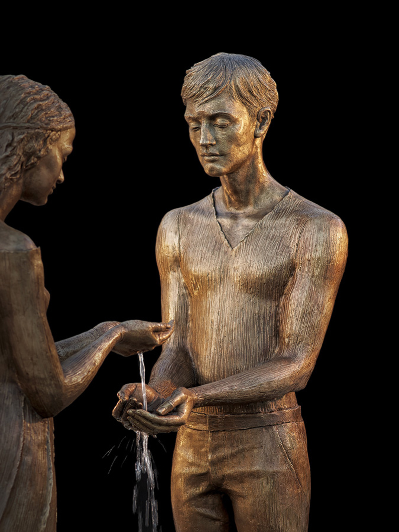 Beautiful Water Statues by Malgorzata Chodakowska