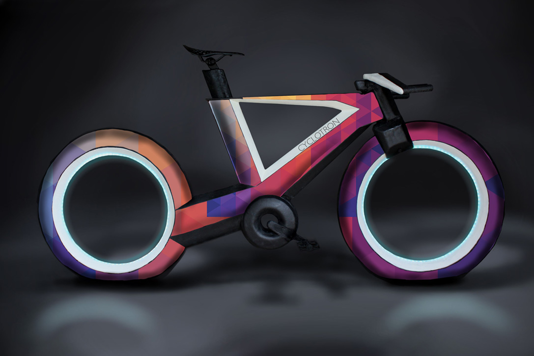 World's First Hubless Smart Bicycle