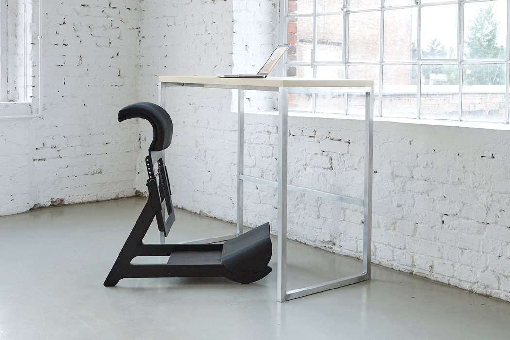 The Experimental Standing Chair Project by Ariel Levay