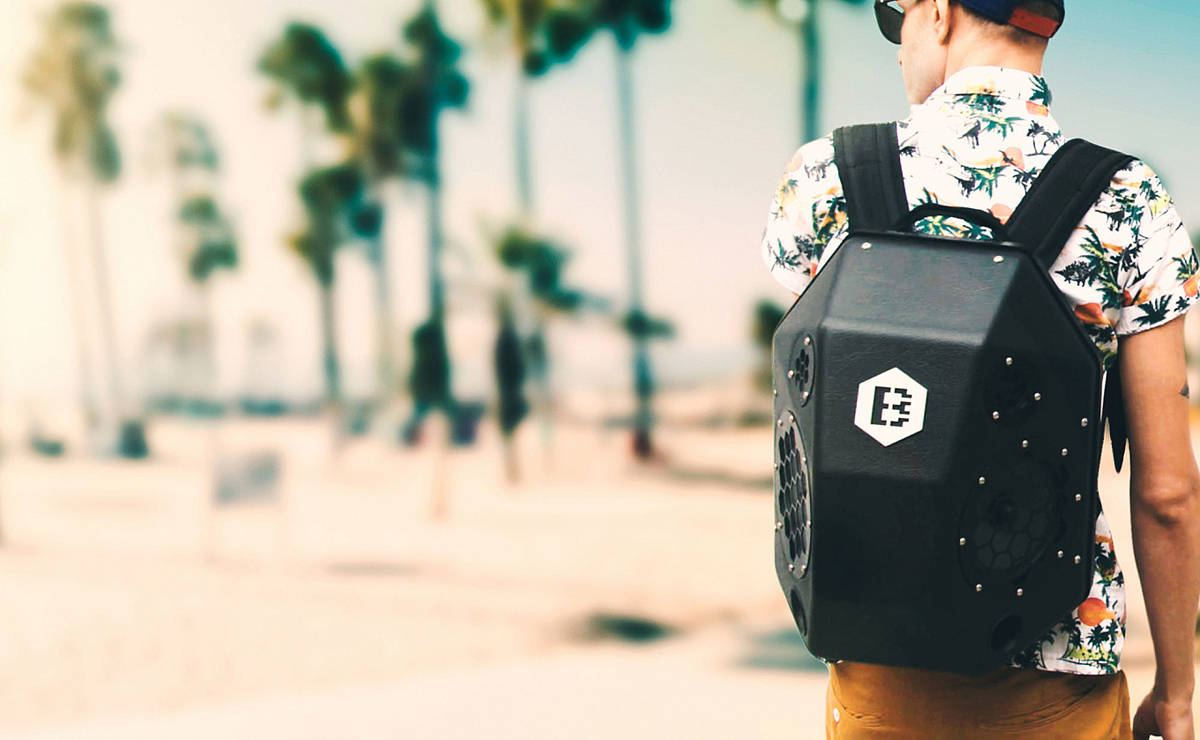 A Modern Boombox - BeatBringer Backpack