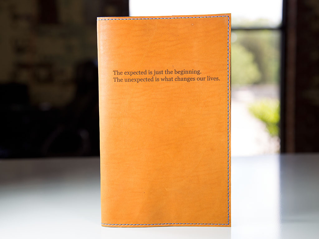 Moleskine Cahier Journal with custom Engraving