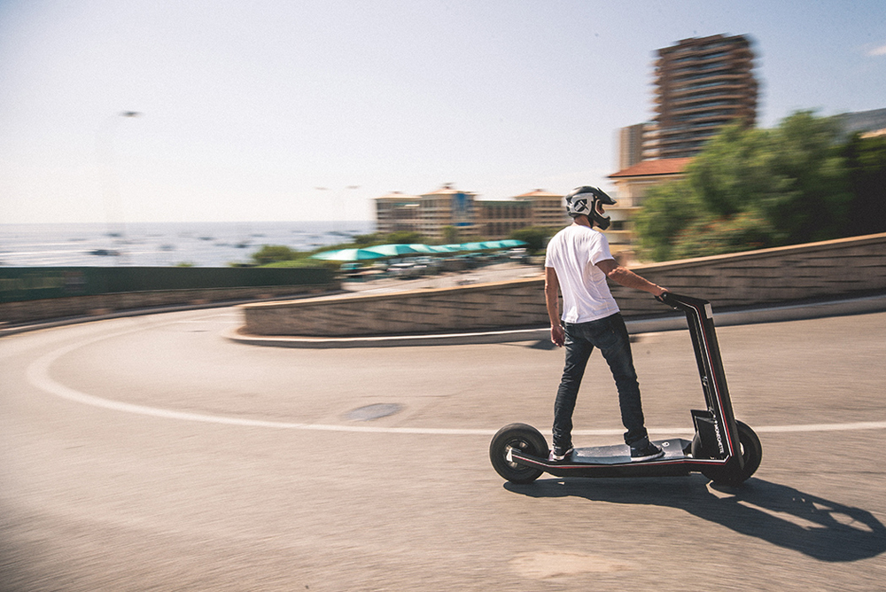 Stylish Stealthy Scooter By Eduard Bockaj
