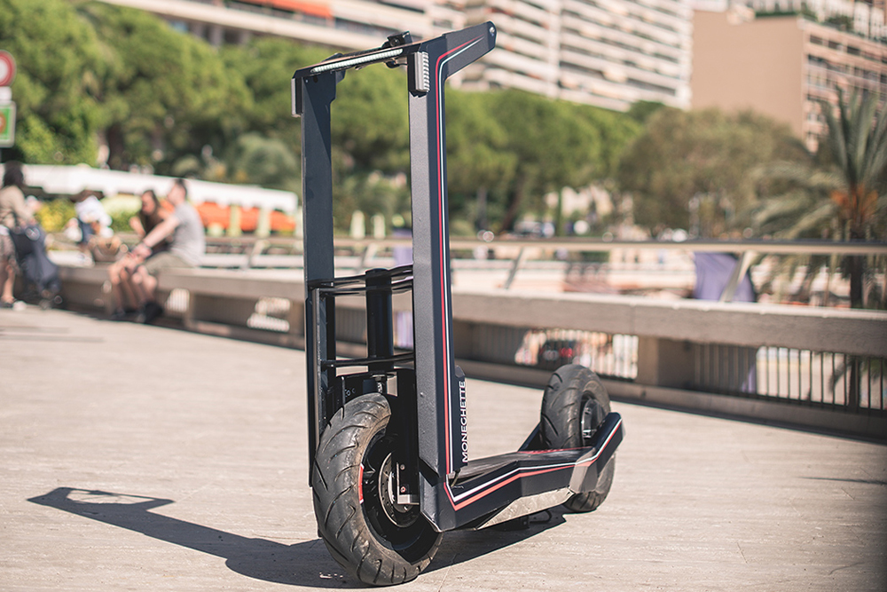 Stylish Stealthy Scooter By Eduard Bockaj