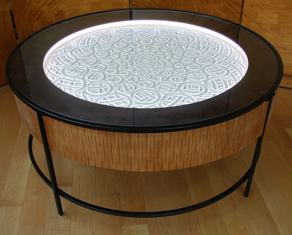 New Kinetic Sand Drawing Tables by Bruce Shapiro