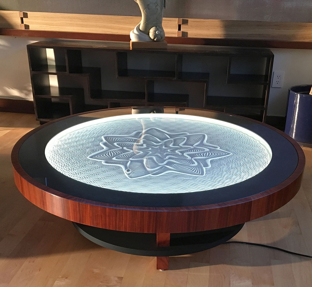 New Kinetic Sand Drawing Tables by Bruce Shapiro