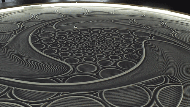 New Kinetic Sand Drawing Tables by Bruce Shapiro