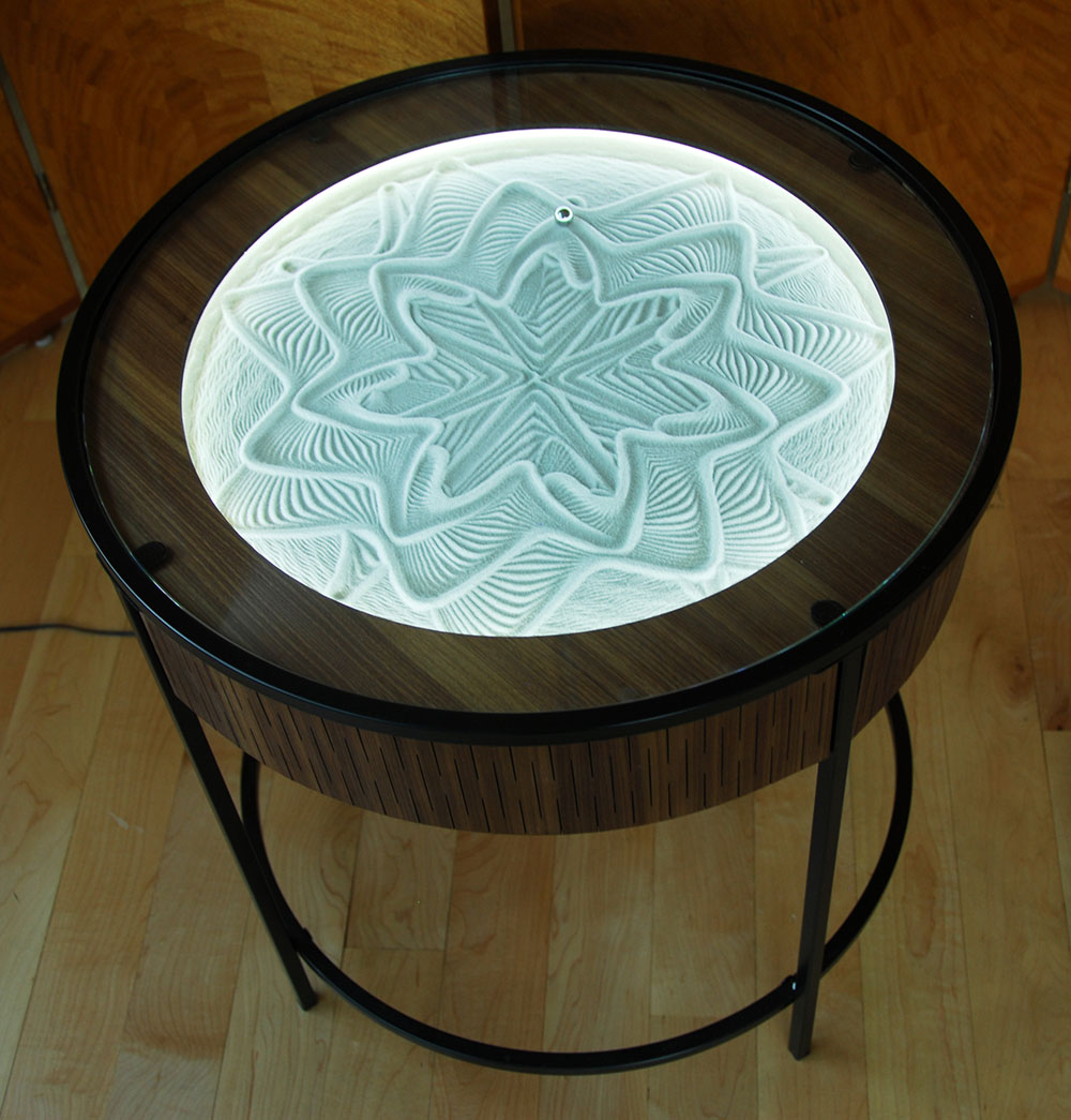 New Kinetic Sand Drawing Tables by Bruce Shapiro