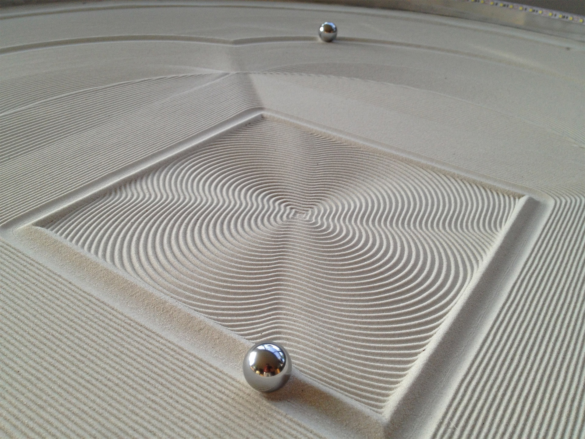 New Kinetic Sand Drawing Tables by Bruce Shapiro