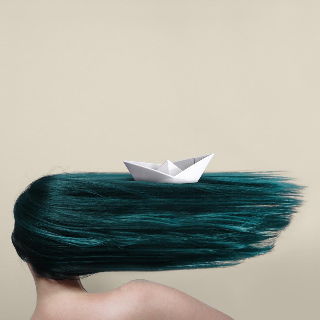 Creative Photographs in Turquoise Tones by Benedetto Demaio