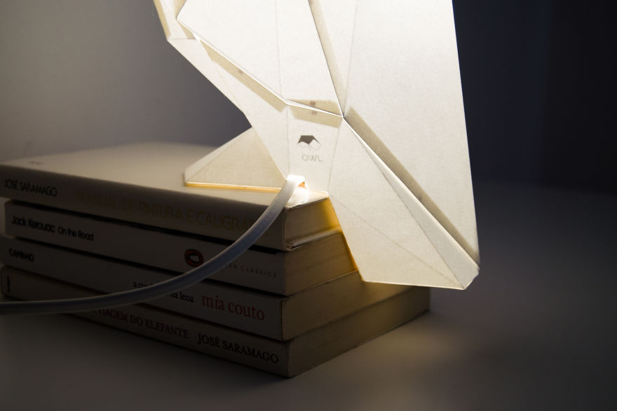 Origami-Inspired Animal Lamps