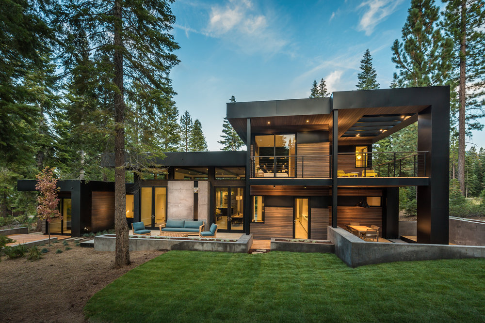 Contemporary California House In The Forest