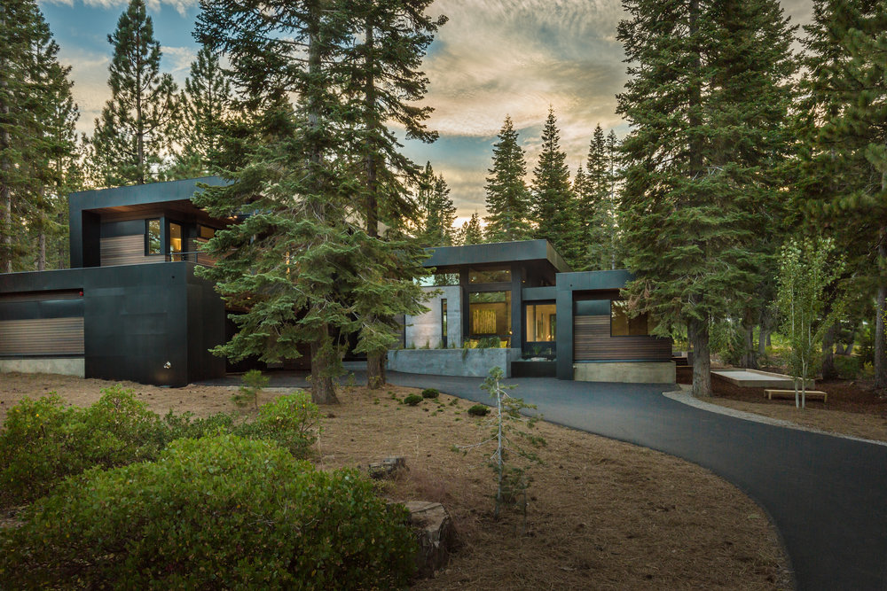 Contemporary California House In The Forest