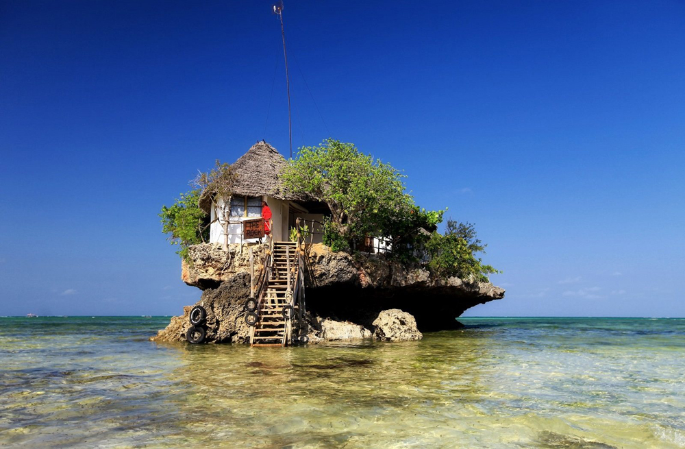 The Rock, Zanzibar, Tanzania