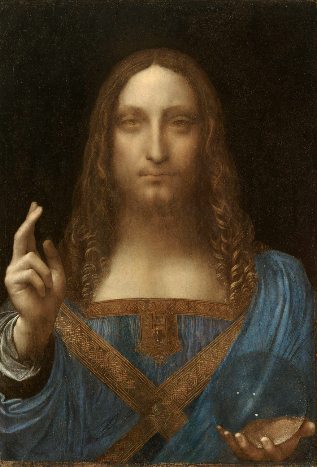 Salvator Mundi, attributed to Leonardo da Vinci