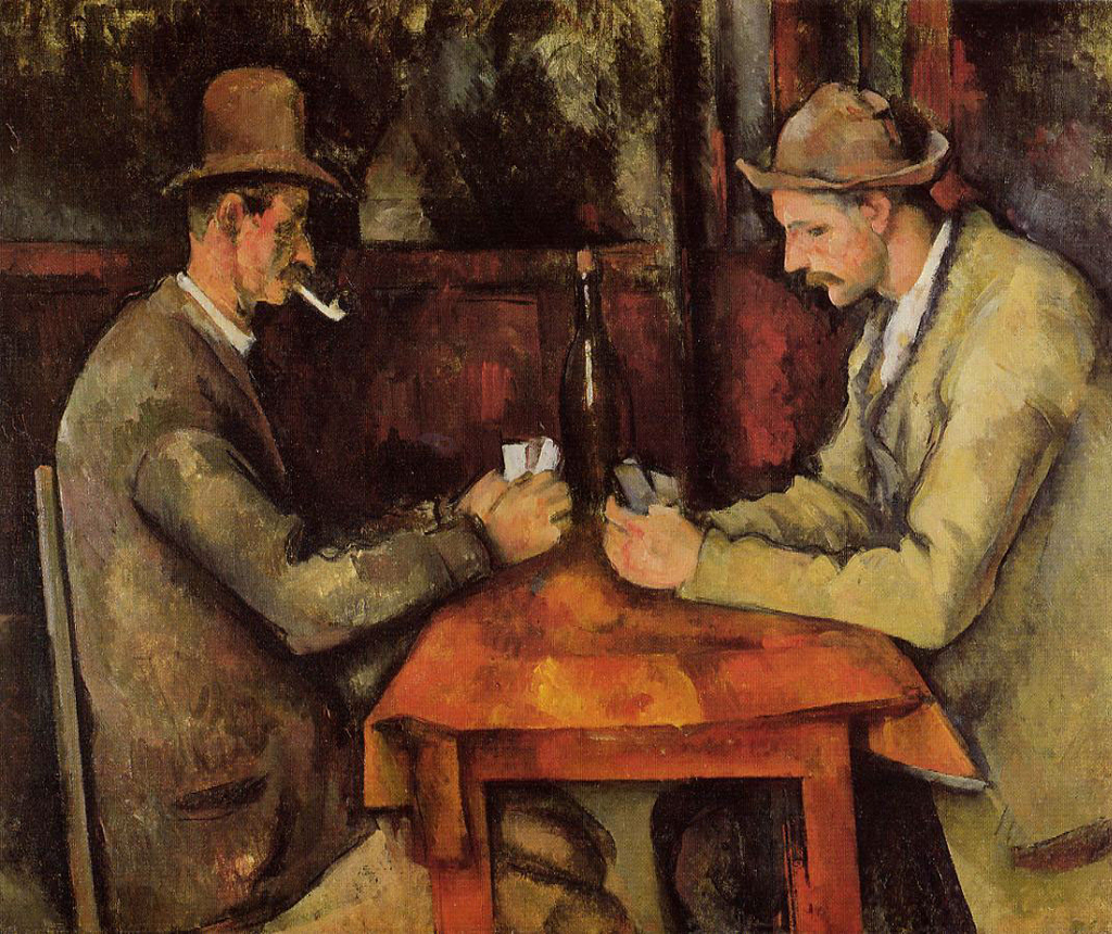 The Card Players, Paul Cezanne